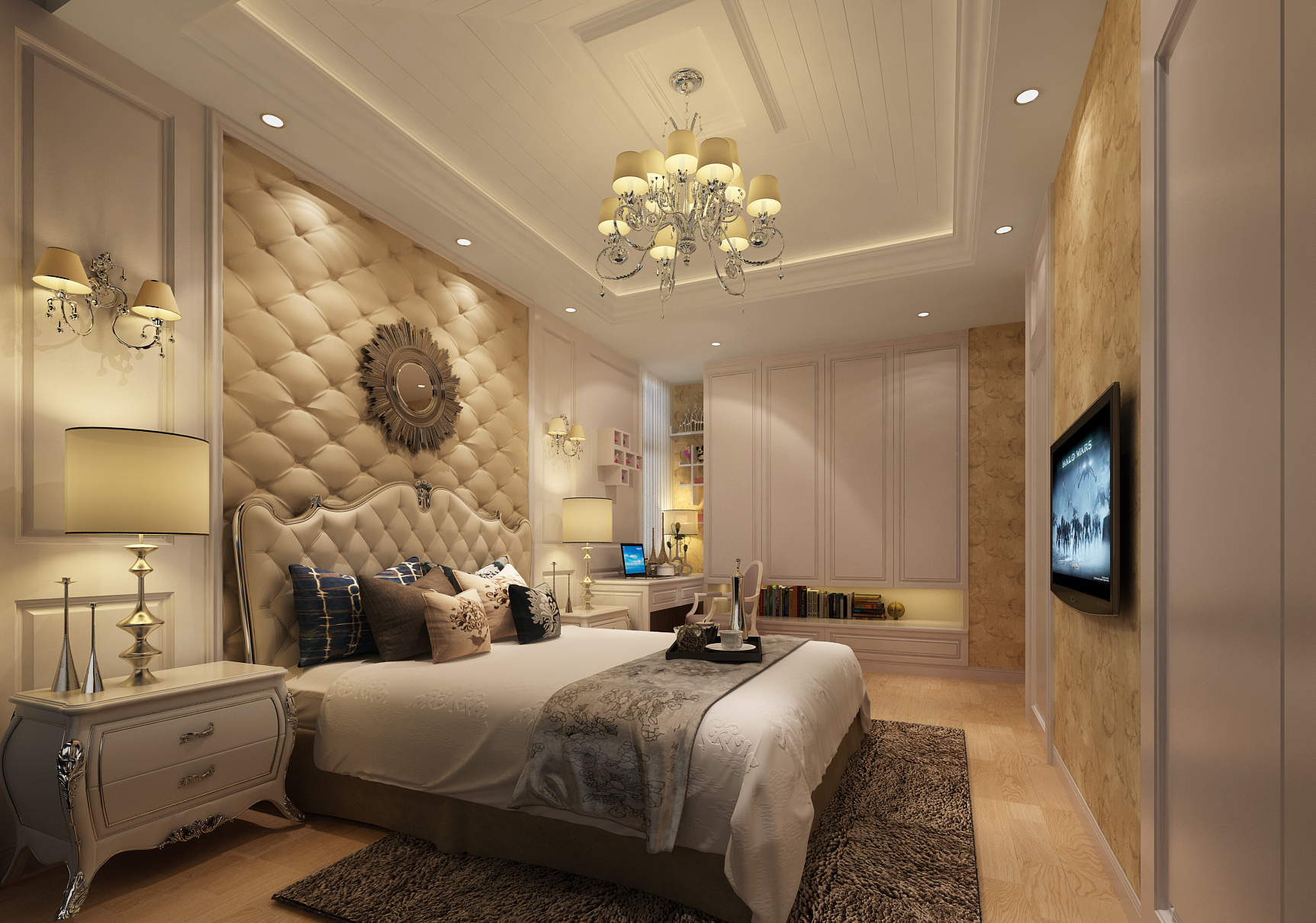 简约 欧式 卧室图片来自居众-姚工在简欧风格，演绎浪漫醇情的分享