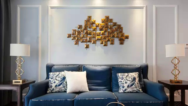 K2 玉兰湾 美式 装修 设计 三居 客厅图片来自高度国际装饰宋增会在玉兰湾134㎡灵动美式 风格的分享