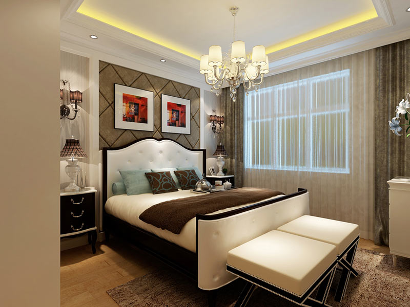 现代 卧室图片来自安豪装饰在恒 大 华 府的分享