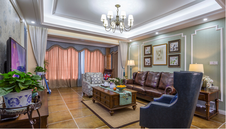 别墅 客厅图片来自西安紫苹果装饰工程有限公司在曲江新都的分享