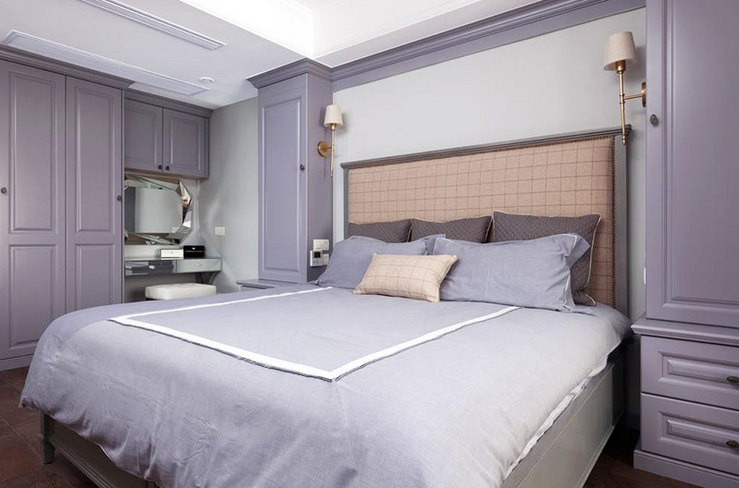 别墅 卧室图片来自西安紫苹果装饰工程有限公司在智慧美镇的分享
