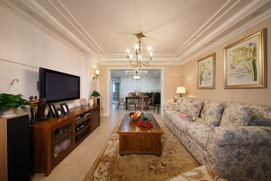 美式 客厅图片来自安豪装饰在御 龙 湾的分享