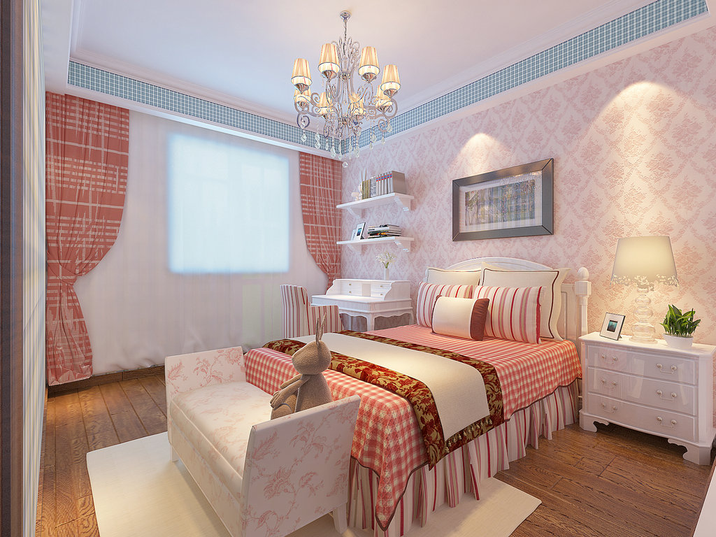 卧室图片来自业之峰装饰旗舰店在简单小筑的分享