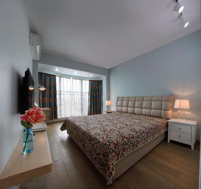 简约 二居 旧房改造 卧室图片来自广州泥巴公社装饰在现代简约.叠彩园的分享