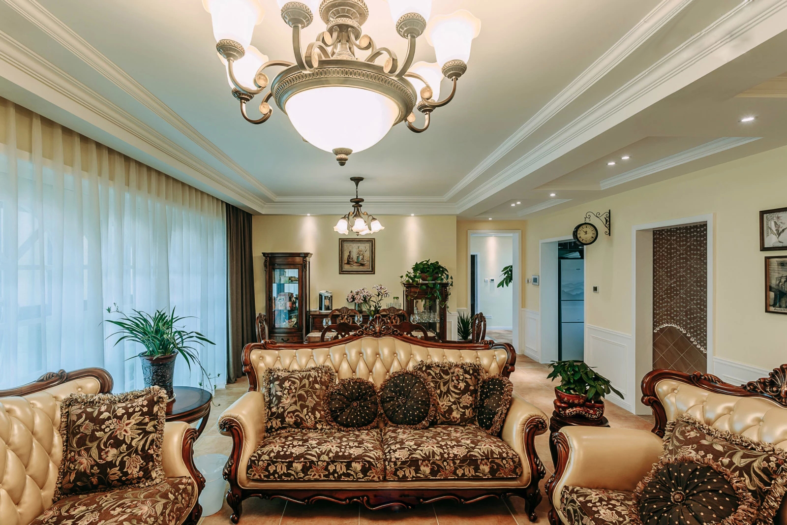 新古典 客厅图片来自安豪装饰在世茂翡翠首府的分享