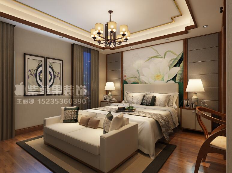 卧室图片来自山西紫苹果装饰公司在万国城的分享