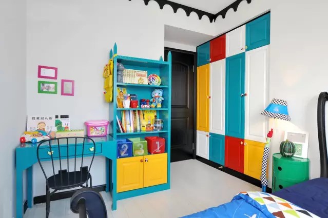 简约 二居 儿童房图片来自实创装饰上海公司在“好色”90后的88㎡两居的分享