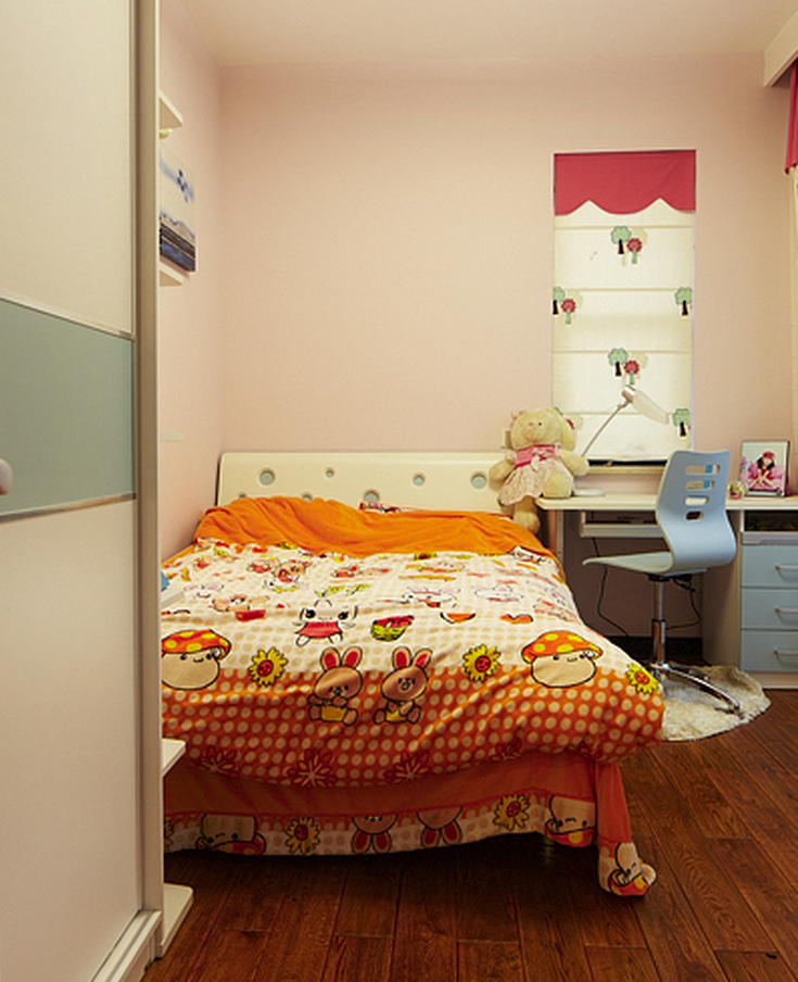 卧室图片来自西安紫苹果装饰工程有限公司在航天城的分享