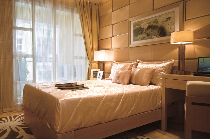 三居 小资 收纳 中式风格 生活家家居 卧室图片来自天津生活家健康整体家装在诺德中心 中式的分享