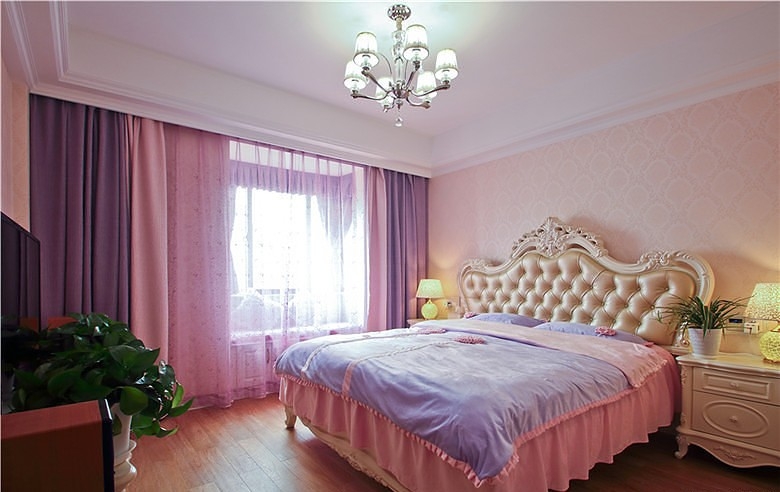 欧式 三居 卧室图片来自今朝装饰张智慧在130平公寓欧式风格的分享