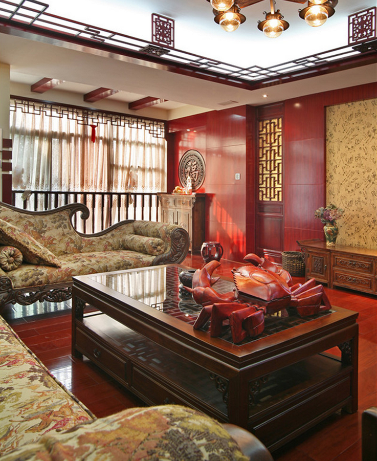 客厅图片来自西安紫苹果装饰工程有限公司在航天城的分享