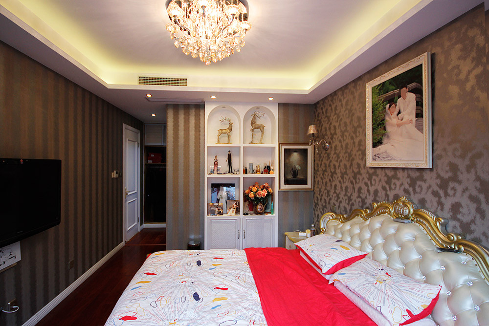 简约 欧式 三居 白领 80后 卧室图片来自成都V2装饰在如若有家，处处是温暖的分享
