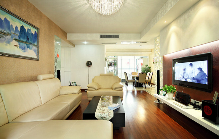 简约 客厅图片来自西安紫苹果装饰工程有限公司在陕刚家属院的分享