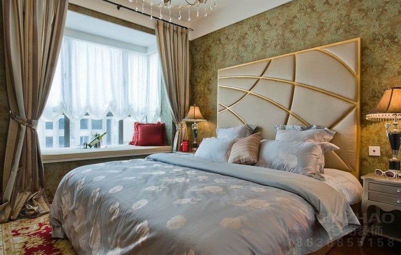 卧室图片来自装家美在文兴苑131平米-现代简约的分享
