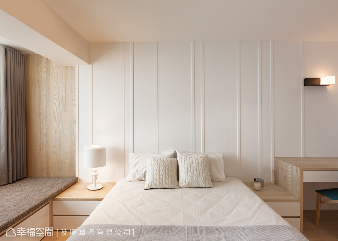 二居 现代 旧房改造 简约 卧室图片来自幸福空间在99平打造无印良品的自在舒压的分享