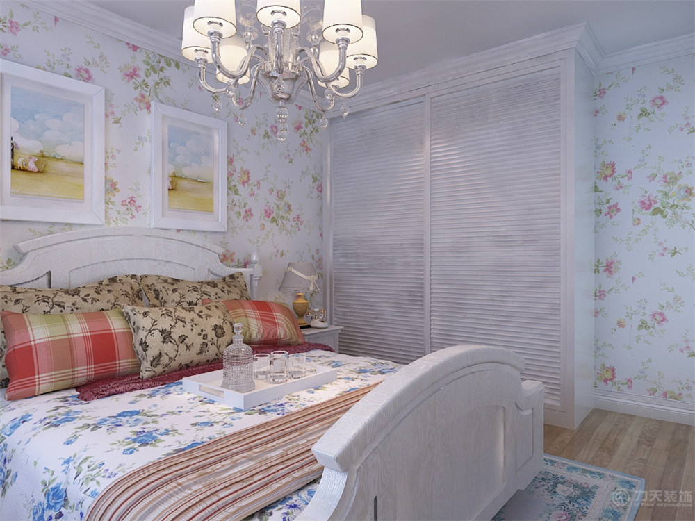 卧室图片来自阳光力天装饰在田园   宏泰公寓  62平米的分享