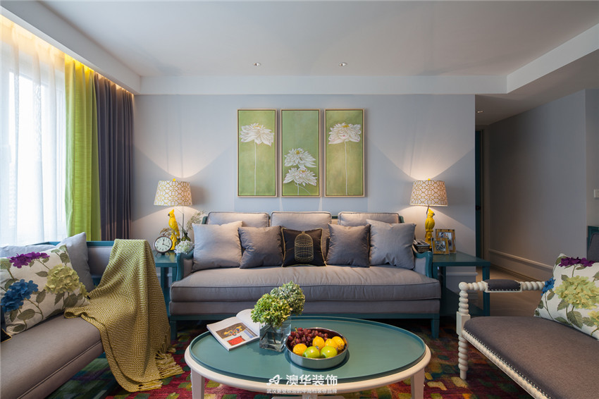客厅图片来自澳华装饰有限公司在南国明珠 · 寻觅都市清雅风景的分享
