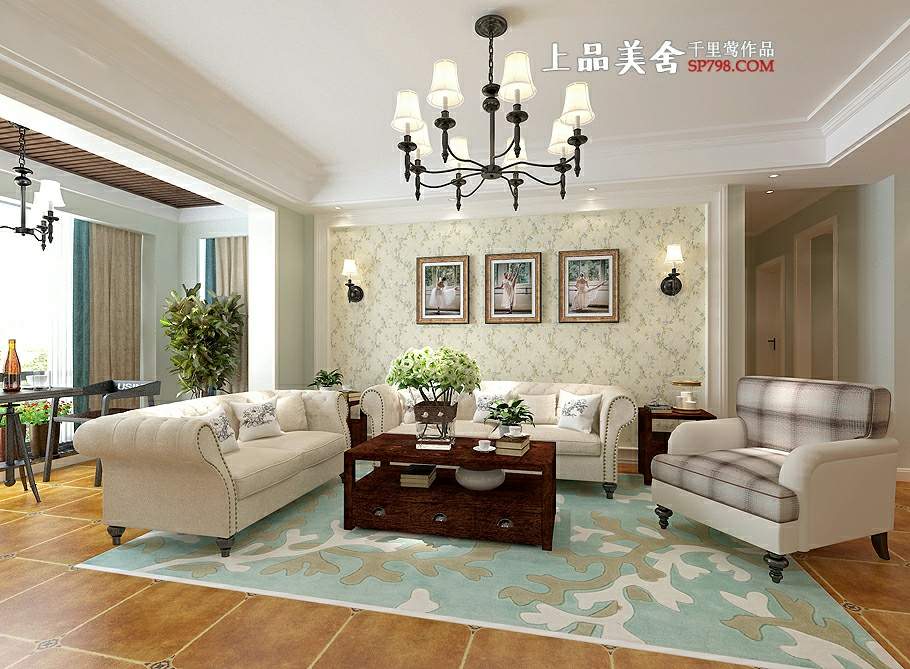 三居 客厅图片来自刘耀成在《浅吟风雅》长沙市鑫远和城的分享