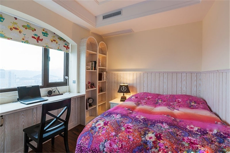 卧室图片来自安豪装饰在加侨悦山国际三居室的分享