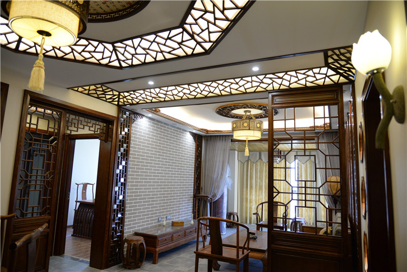 客厅图片来自JingYiPrize人居空间设计大赛在唐林-万达王宅开放设计的分享