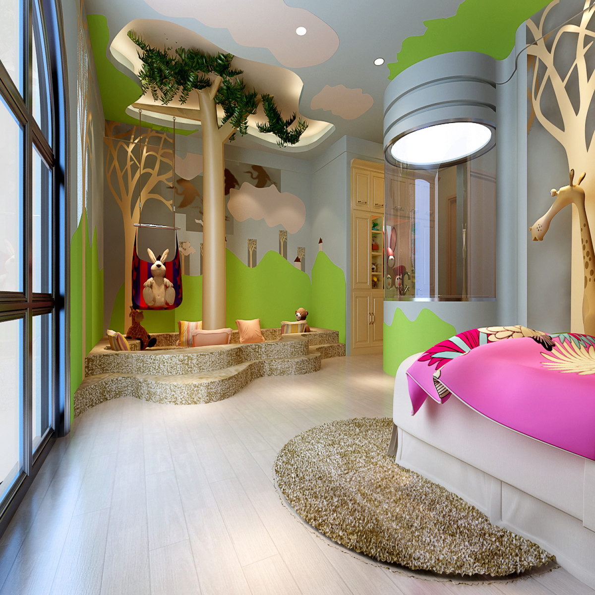 简约 混搭 二居 卧室图片来自重庆优家馆装饰在装修案例-【现代简约风格】的分享