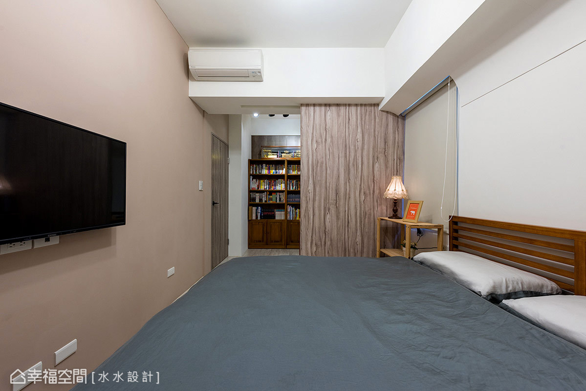 二居 休闲 简约 收纳 旧房改造 卧室图片来自幸福空间在绘制20年老屋的幸福轮廓的分享