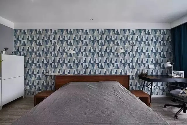 简约 北欧风格 三居 卧室图片来自实创装饰上海公司在150平北欧现代风的分享