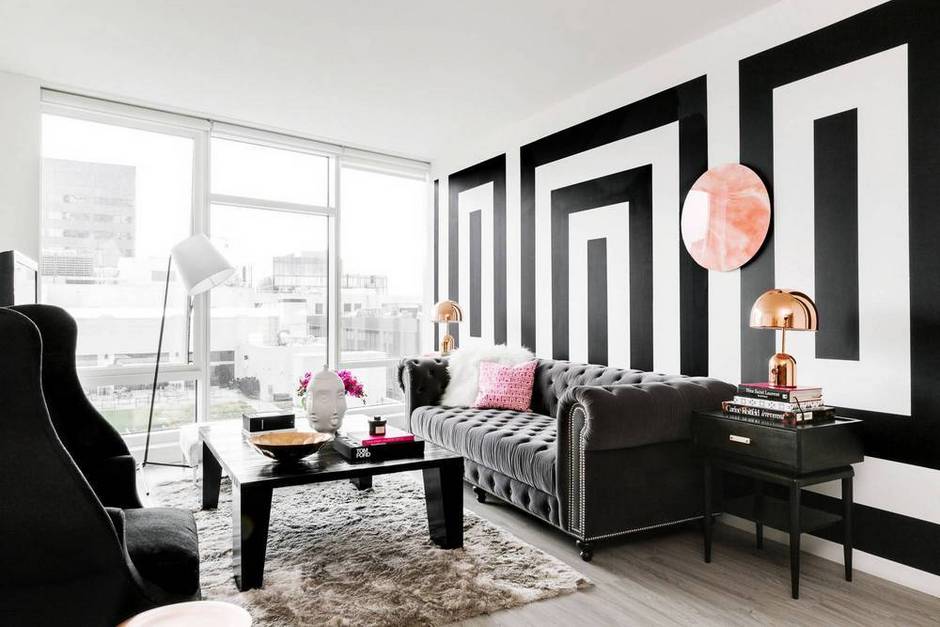 亚奥金茂悦 简约 北欧风格 设计师杨洋 软装设计 客厅图片来自别墅设计师杨洋在黑白变革时尚艺术气息的分享