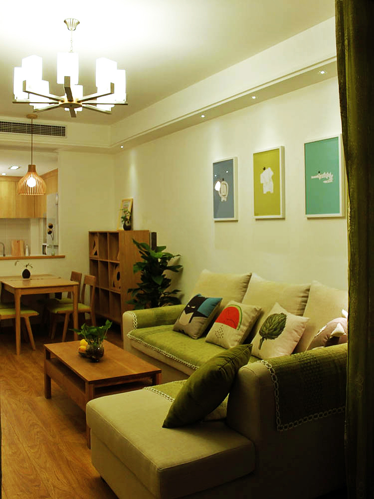 简约 二居 小清新 素雅 简洁 客厅图片来自tjsczs88在清新淡雅生活风的分享
