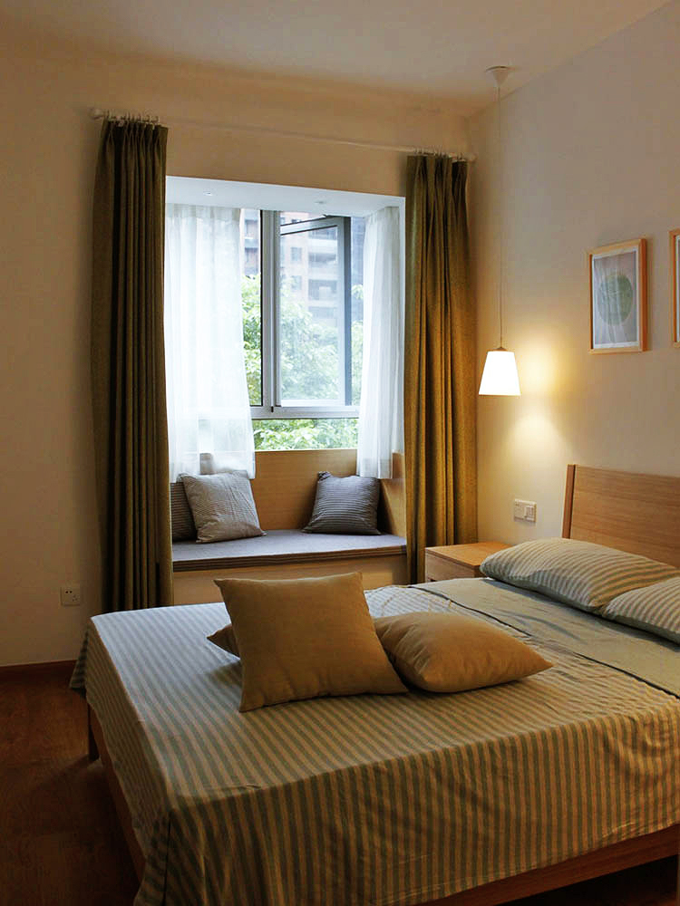 简约 二居 小清新 素雅 简洁 卧室图片来自tjsczs88在清新淡雅生活风的分享