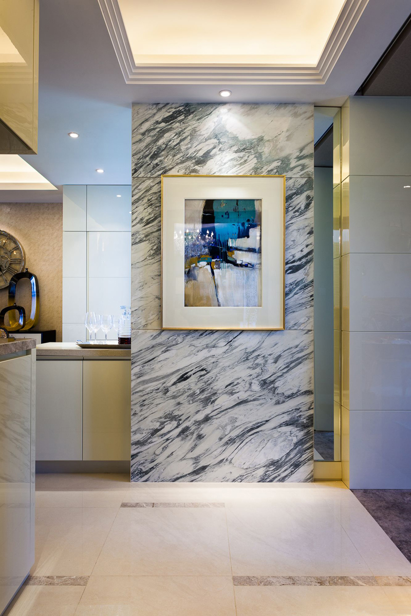 简约 现代 公寓 玄关图片来自张勇高级室内设计师在丽景长安现代简约设计案例效果的分享