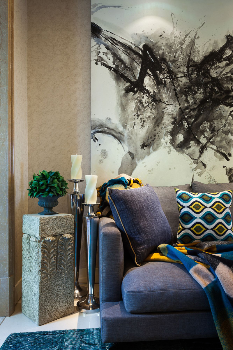 简约 现代 公寓 客厅图片来自张勇高级室内设计师在丽景长安现代简约设计案例效果的分享