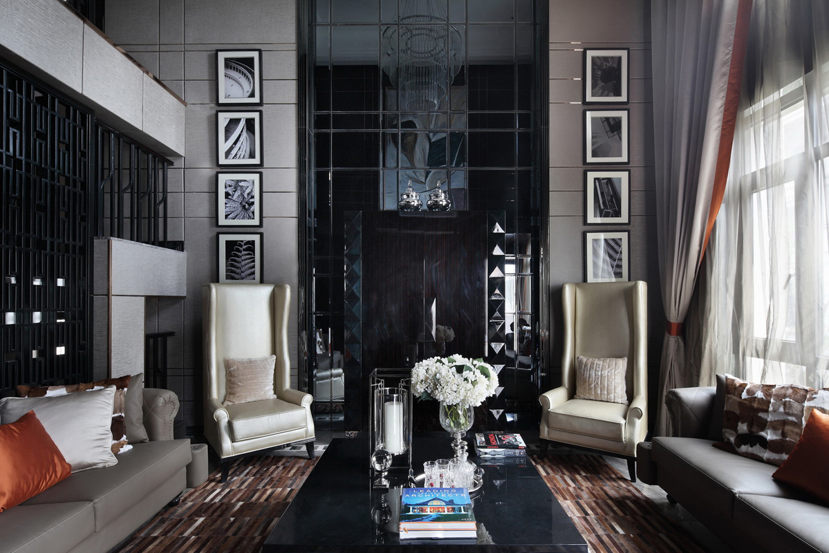 简约 别墅 收纳 客厅图片来自张勇高级室内设计师在凯德麓语现代简约风格效果展示的分享