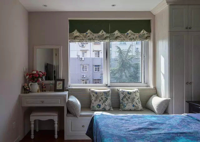 美式 小清新 二居 客厅 六里屯 卧室图片来自高度国际装饰宋增会在六里屯小区80平美式小清新的分享