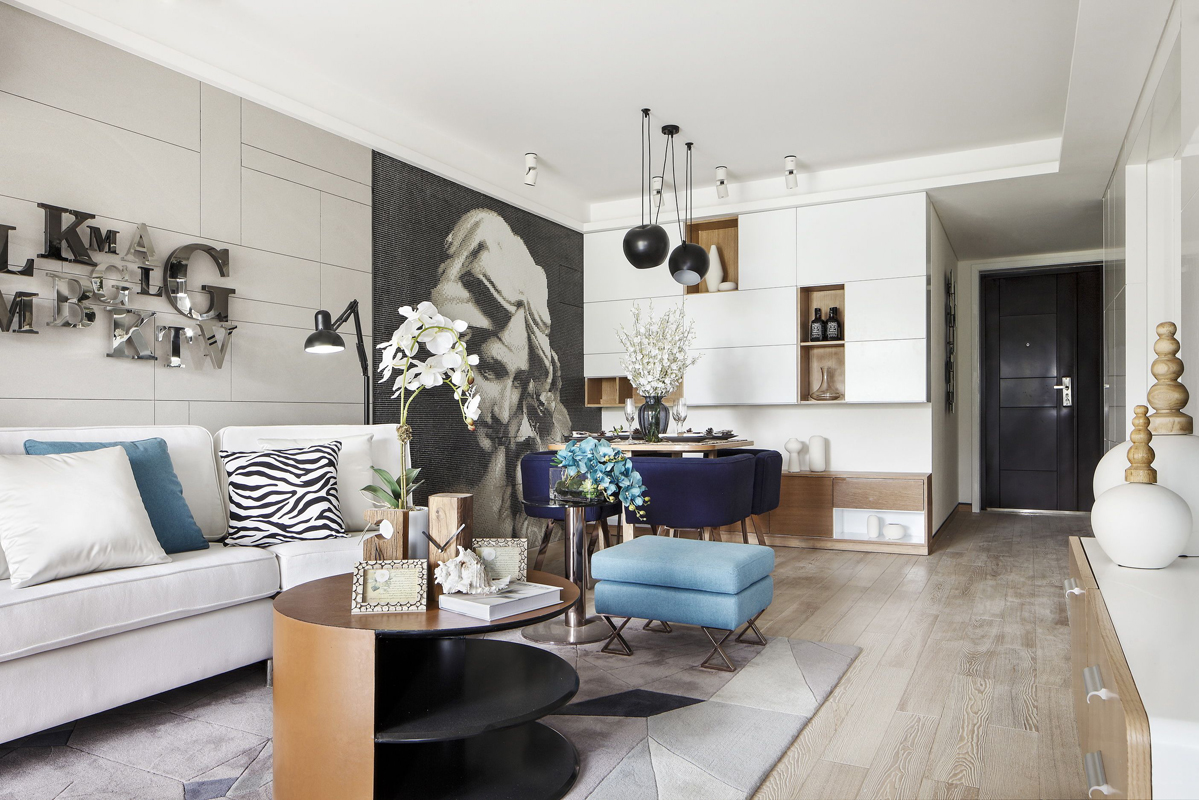 简约 公寓 收纳 客厅图片来自张勇高级室内设计师在泛海国际时尚简约风格效果展示的分享