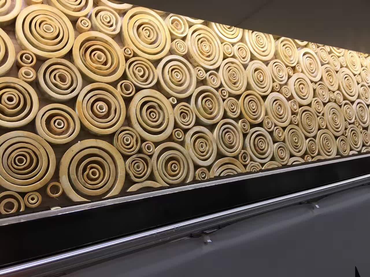 混搭 工装 墙面装饰 竹 其他图片来自磊富马赛克-材料肌理研究在成都双流国际机场出发厅的分享