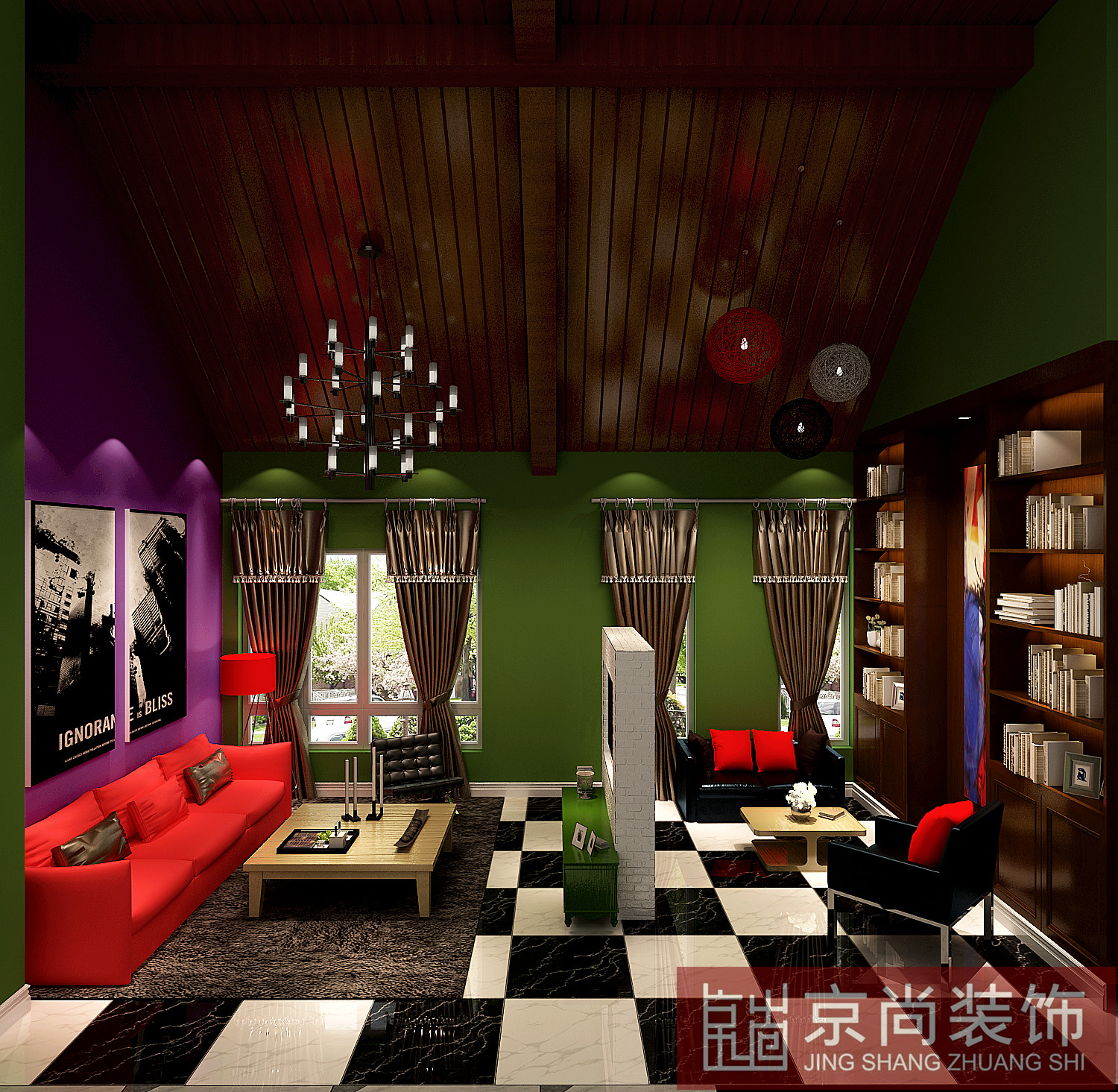 现代 客厅图片来自天津京尚装饰在K2清水湾 现代风格的分享