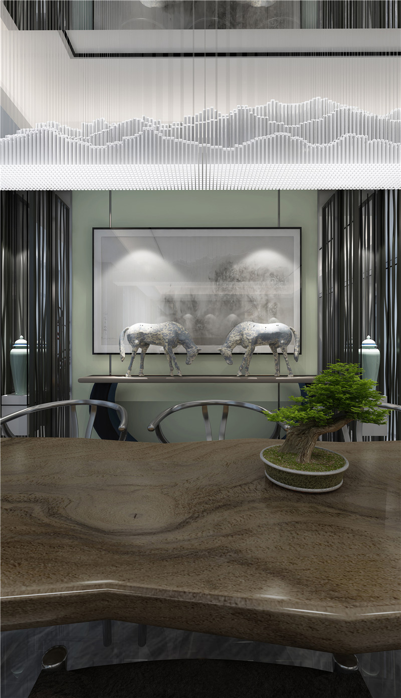 客厅图片来自JingYiPrize人居空间设计大赛在袁鹏鹏-万江黄金铺华府的分享