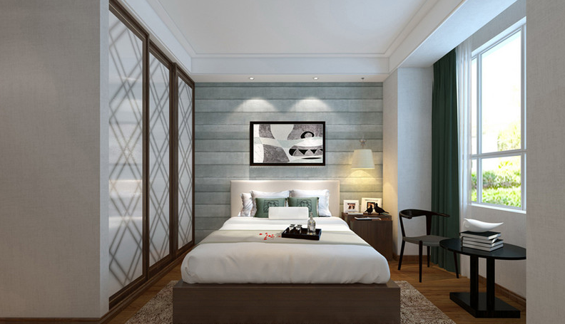 客厅效果图 餐厅 现代简约 卧室图片来自苹果装饰公司在疏朗简约 营造清新舒适的分享