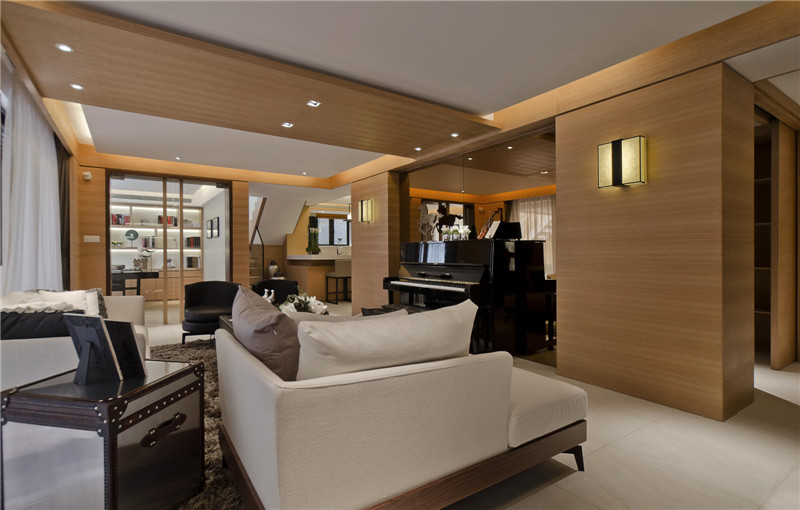 简约 现代 公寓 收纳 客厅图片来自张勇高级室内设计师在恒大华府现代设计案例效果展示的分享