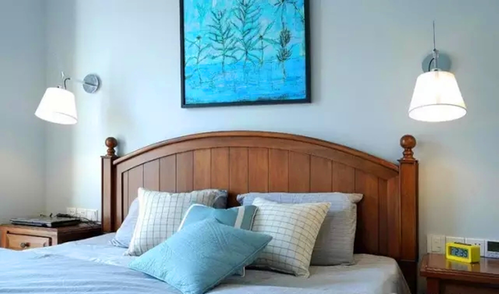 美式 休闲 二居 卧室图片来自高度国际装饰宋增会在广泉小区76平米美式设计的分享