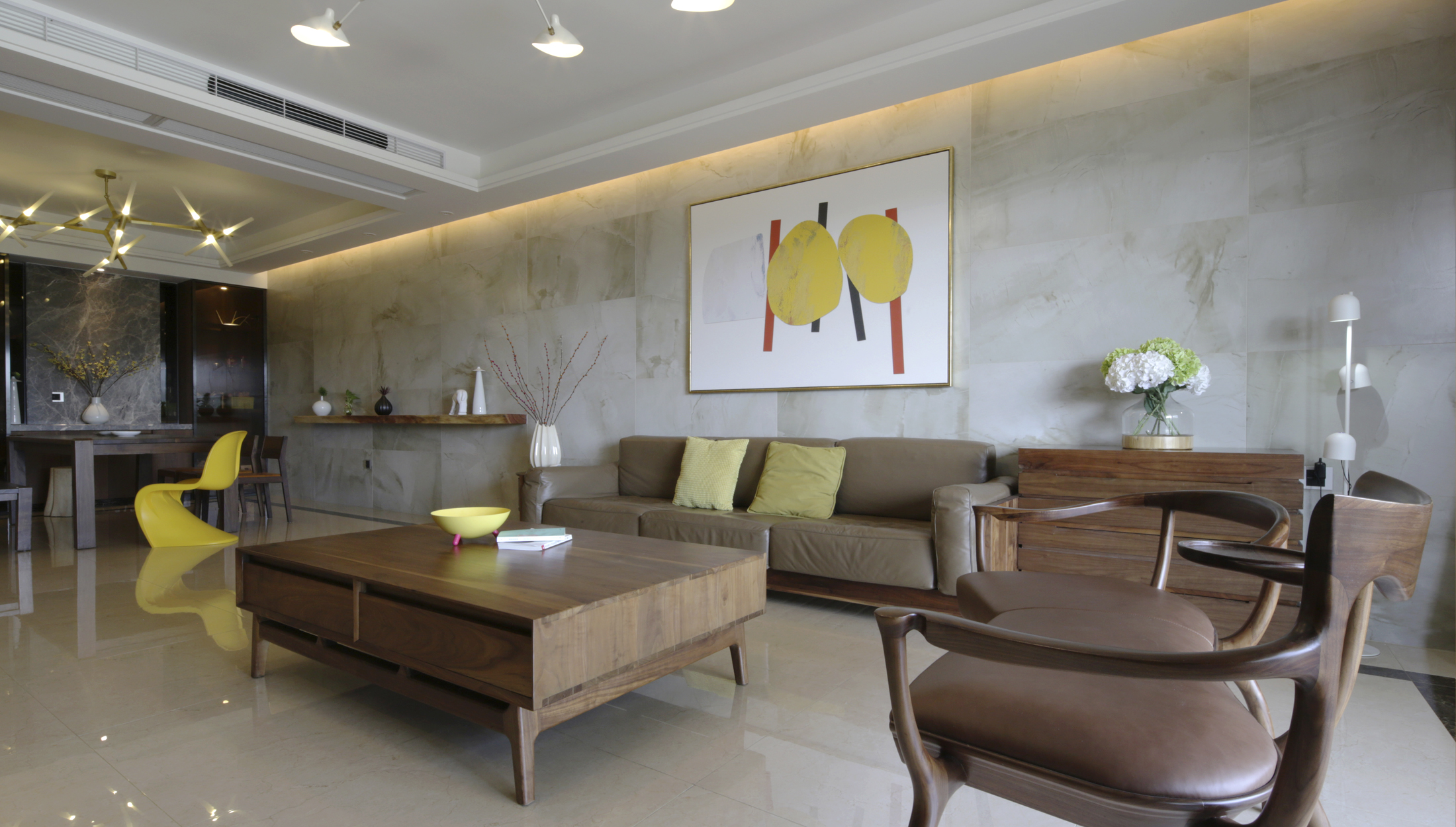 客厅图片来自JingYiPrize人居空间设计大赛在何建锋-木遇的分享