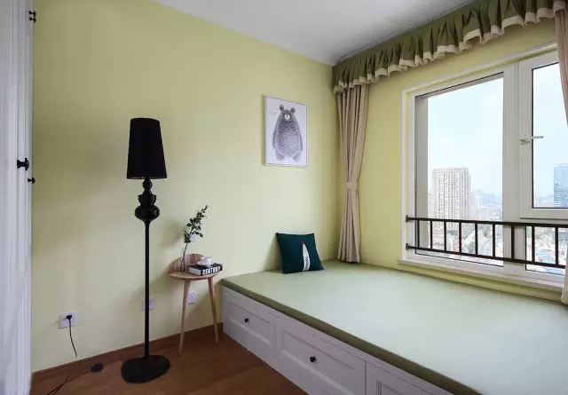 卧室图片来自实创装饰上海公司在112㎡北欧风，清纯淡雅的设计的分享