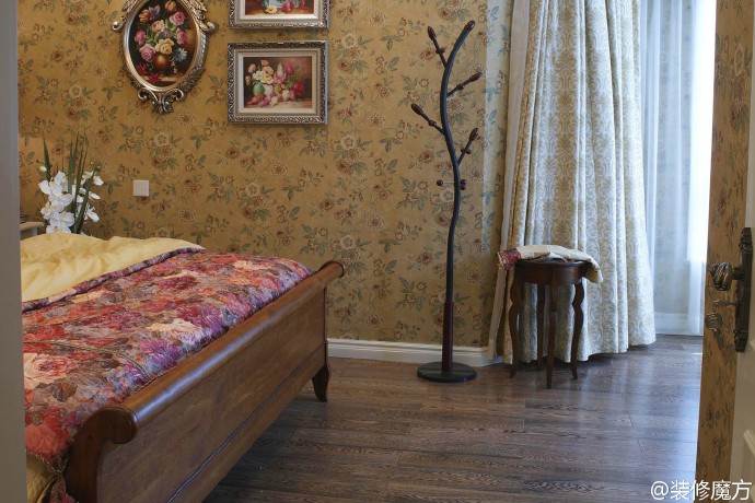 田园 卧室图片来自今朝装饰冯彩虹在160平米欧式田园风格的分享