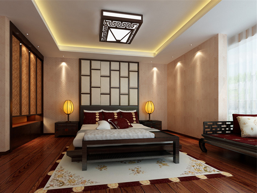 中式 典雅 古朴 古风 三居 卧室图片来自tjsczs88在高雅古朴，稳重大方的分享