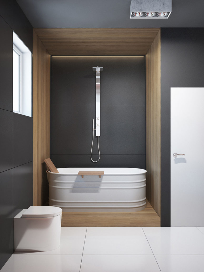 简约 现代 宜山居 三居 卫生间图片来自别墅设计师杨洋在现代简约创意变身宜山居的分享