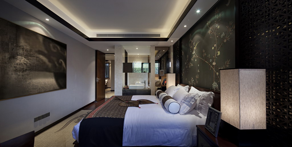 中式 三居 卧室图片来自鸿扬家装武汉分公司在百步亭之玉宇琼楼的分享