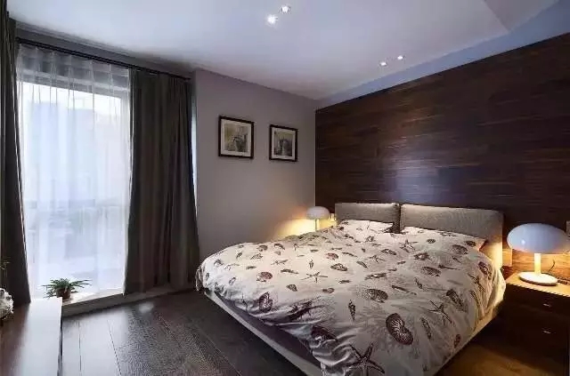 简约 三居 卧室图片来自实创装饰上海公司在120㎡成熟稳重三居室的分享