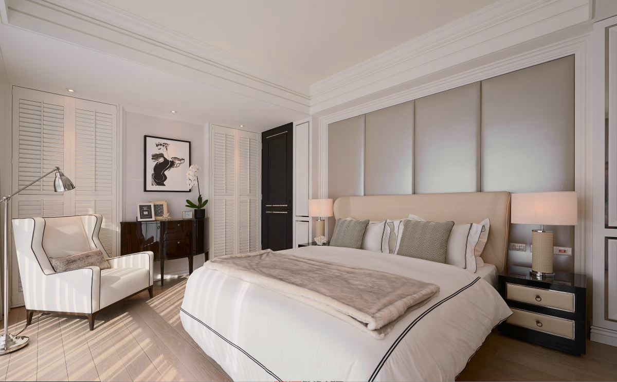 二居 旧房改造 80后 白领 收纳 卧室图片来自迈高国际设计在新古典-初心不改的分享
