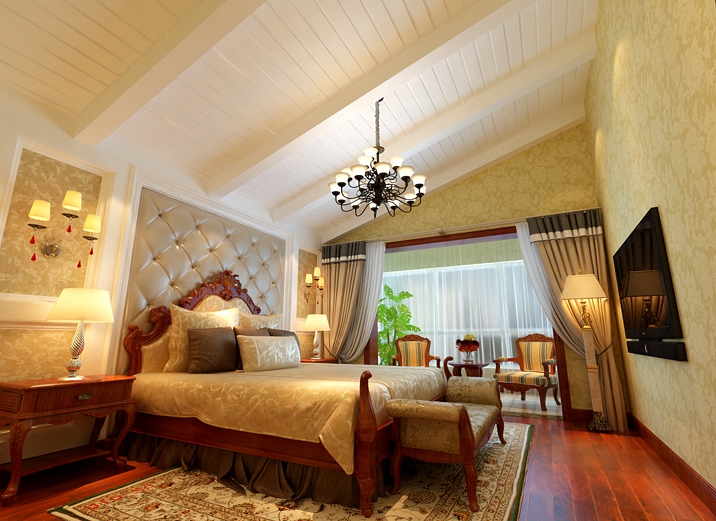 卧室图片来自shichuangyizu在完美家装新新家园的分享